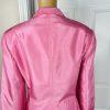 Le Suit Women Polyester Skirt 12 Suit 14 Pink Floral Peak Collar Cocktail 2PC