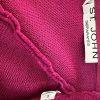 St John Separates Women Knit Sweater Size S Pink Half Zip Up High Neck Collared