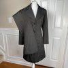 LARRY LEVINE 2PC Multicolor Polyester Rayon Spandex Lined Pant Suit Size 8