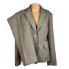 KASPER Women 2PC Gray Polyester Lined Single breasted Pant Suit Size 6