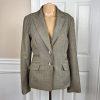 KASPER Women 2PC Gray Polyester Lined Single breasted Pant Suit Size 6