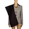 New LE SUIT 2PC Brown Polyester Lined Notch Collar Pant Suit Size 4 MSRP 0