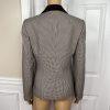 New LE SUIT 2PC Brown Polyester Lined Notch Collar Pant Suit Size 4 MSRP 0