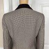 New LE SUIT 2PC Brown Polyester Lined Notch Collar Pant Suit Size 4 MSRP 0