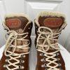 Gucci X Sega Suede Leather Shearling Hiking Sneakers 9 Fur Calfskin Flashtrek