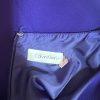Calvin Klein Sheath Dress 8 Purple Belted Pockets Scoop Neck Knee Length Career