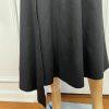 New ELLIATT Black Asymmetrical Bodycon Stretch Fishnet Cocktail Midi Dress SZ S