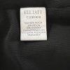 New ELLIATT Black Asymmetrical Bodycon Stretch Fishnet Cocktail Midi Dress SZ S
