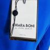 Chiara Boni La Petite Robe Arethusa Royal Blue Midi Dress Size 12 Stretch New