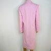FashionNova Change of Season Pink Coat Size S Puffy Sleeves Midi Princess Roomy
