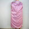 FashionNova Change of Season Pink Coat Size S Puffy Sleeves Midi Princess Roomy