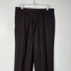 Ralph Ralph Lauren Suit Mens 42R Wool 3PC Jacket Vest Pants Brown Striped
