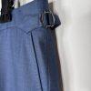10-7451.jpg SUITSUPPLY Men Model Custom Wool Pants 40x30.5 Blue Flat Front Slim Straight New