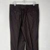 Ralph Ralph Lauren Suit Mens 42R Wool 3PC Jacket Vest Pants Brown Striped
