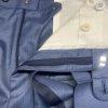 10-7461.jpg SUITSUPPLY Men Model Custom Wool Pants 40x30.5 Blue Flat Front Slim Straight New