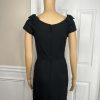 Kate Spade Wool Spandex Dress Size 2 Lined Sleeveless Bow Embellished A line