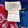 10-7601.jpg Tiffany Design Cotton Skirt Size 2 Royal Garden Mermaid Lined Formal Long Train
