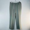 Le Suit Women Polyester Pant Suit 12P Light Gray Notch Collar Crepe Career 2PC