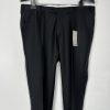 SuitSupply Brescia Wool Straight Tapered Leg Pants 40x31 Black Pleated Front New