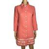 Anthropologie Lauren Moffatt Women Eastward Coral Wool Acrylic Lined Coat SZ M