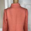 Anthropologie Lauren Moffatt Women Eastward Coral Wool Acrylic Lined Coat SZ M