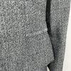 EMILY 2PC Gray Polyester Lined Collarless Cocktail Dress Suit Size 10