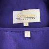 Giovanna Collection Polyester Blazer Set Size 10 Embellished Purple Lined Women