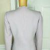Platine Paris Women Wool Skirt 40 Suit 38 Lined Collarless Cocktail Career 2PC