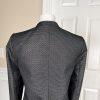 CALVIN KLEIN Women 1PC Black Polyester Metallic Lined Open Front Blazer Size 6