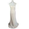 Morilee By Madeline Polyester Lace Wedding Dress Size 14 White Open Back New