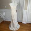 Morilee By Madeline Polyester Lace Wedding Dress Size 14 White Open Back New