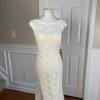 Morilee By Madeline Polyester Lace Wedding Dress Size 14 White Open Back New