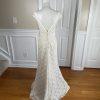 Morilee By Madeline Polyester Lace Wedding Dress Size 14 White Open Back New