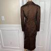 MARK Women 2PC Brown Polyester Beaded Lined Cocktail Skirt Suit Size 10