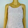 Eloquii Sequin Maxi Gown Size 26 Pink Ruched with Slit Stretch Party cocktail