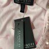 Eloquii Sequin Maxi Gown Size 26 Pink Ruched with Slit Stretch Party cocktail