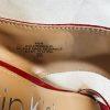 10-7901.jpg Calvin Klein leather python slide sandals 9.5M red 2 band heels shoes stiletto