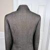 SUIT STUDIO 1PC Brown Metallic Polyester Lined Single Breasted Blazer Size 12