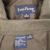 Evan Picone Pant Suit Size 12 Polyester Green Lined Peak Collar Pockets 2PC