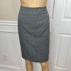 Biacci Women Polyester Skirt Suit Size 6 Gray Lined Peak Collar 2PC Career