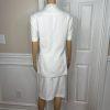Le Suit Viscose Blend Skirt Suit 18 Embroidered Beaded Short Sleeves 2PC New