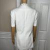 Le Suit Viscose Blend Skirt Suit 18 Embroidered Beaded Short Sleeves 2PC New