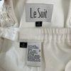 Le Suit Viscose Blend Skirt Suit 18 Embroidered Beaded Short Sleeves 2PC New