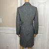 Biacci Women Polyester Skirt Suit Size 6 Gray Lined Peak Collar 2PC Career