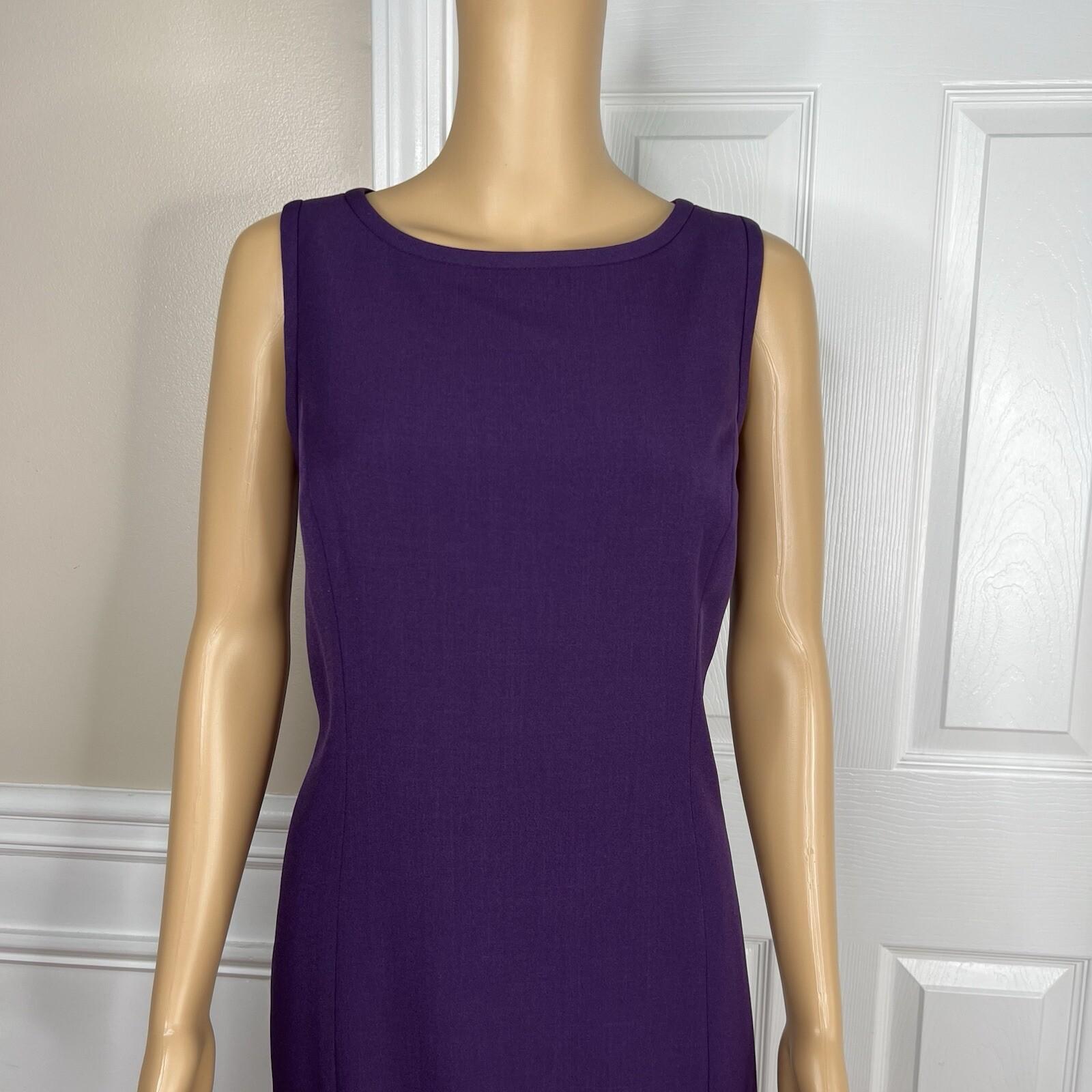 10-7951.jpg Le Suit Polyester Spandex Dress Suit 10P Purple Stand Up Collar Cocktail 2PC