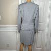 Tahari ASL Polyester Rayon Stretch Skirt 10P Suit 10 Lined Zip Up Collarless New