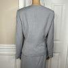 Tahari ASL Polyester Rayon Stretch Skirt 10P Suit 10 Lined Zip Up Collarless New