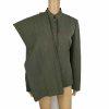 John Meyer Polyester Rayon Stretch Pant Suit Size 10 Green Pleated Pockets 2PC