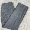 10-8059.jpg John Meyer Women Polyester Pant Suit Size 10 Silver Gray Lined Notch Collar 2PC
