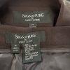 Larry Levine Polyester Rayon Spandex Pant Suit 14 brown Mid Length Lined 2PC New
